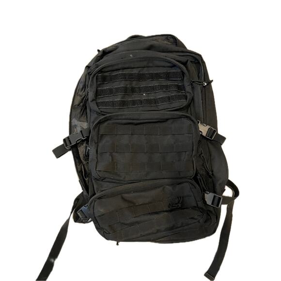 Generic Black Tactical Backpack - Picture 1 of 4